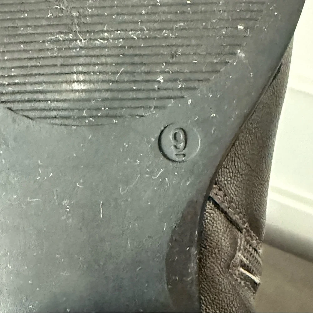Women's Gray Ankle Boots Size 9